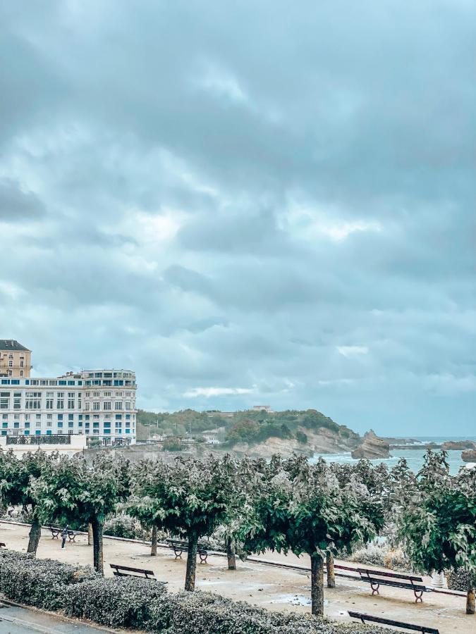 Adorable Studio Sur La Plage Биариц Екстериор снимка